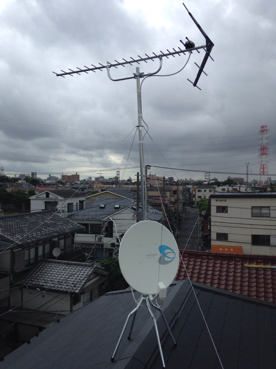 川崎市川崎区 神奈川県 テレビアンテナ工事施工例 株式会社電翔