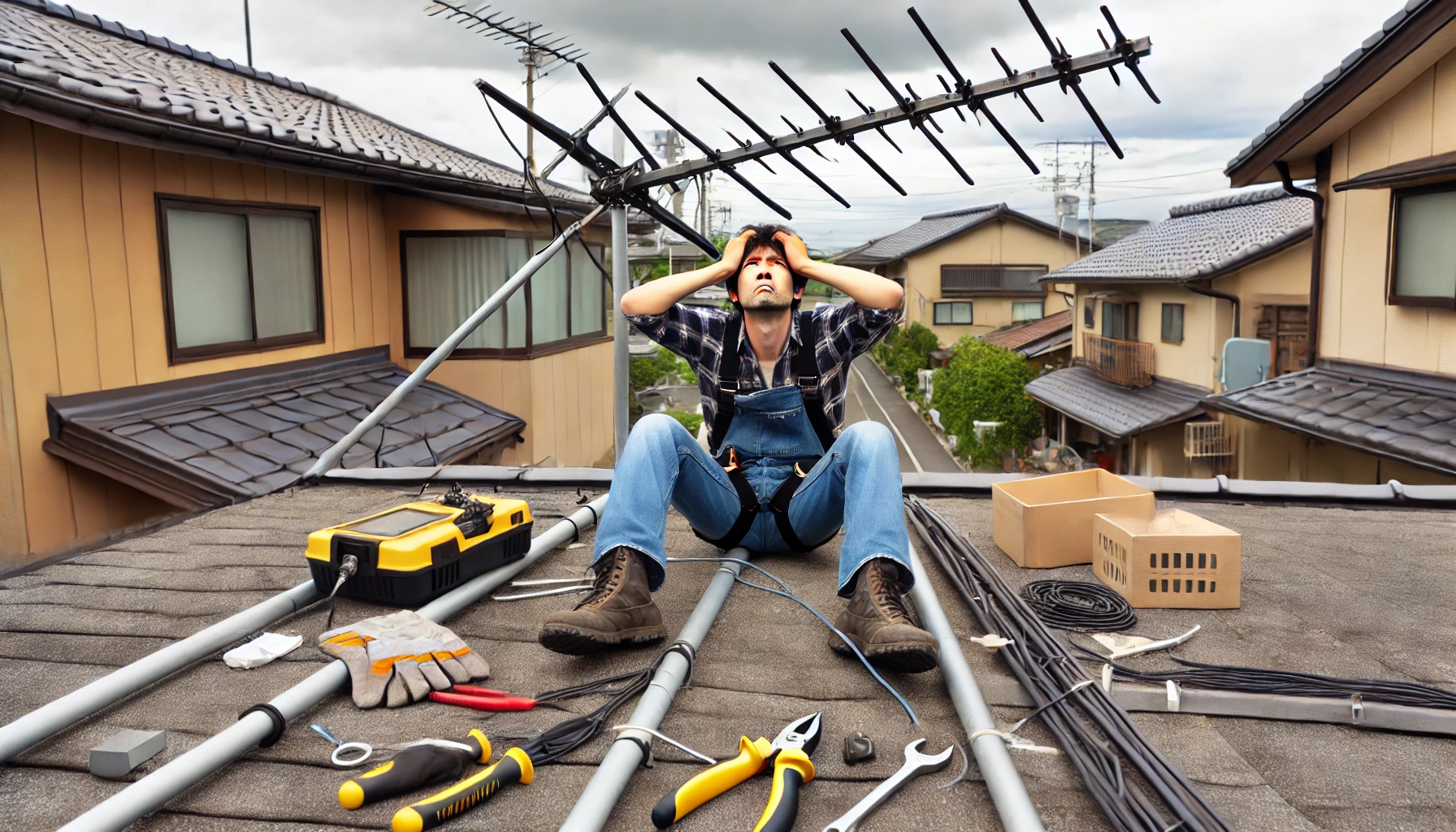 静岡のテレビアンテナ設置で失敗しない！DIYのリスクとプロの工事のメリット