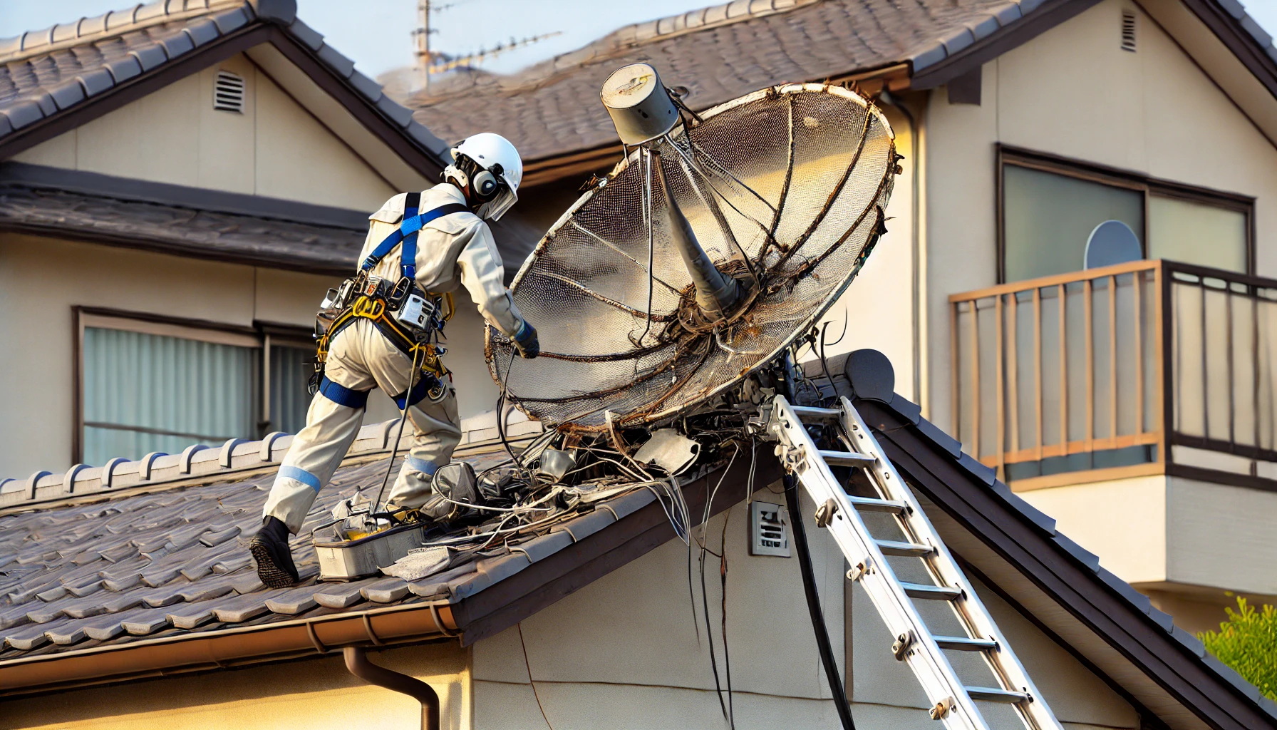 【注意】京都府で地デジ・BSアンテナ故障時の耐用年数と交換撤去費用